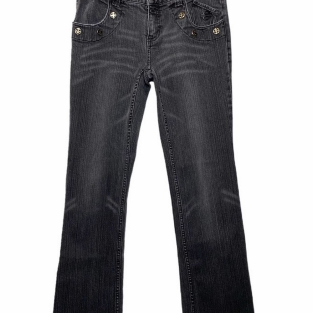 Harley-Davidson Embellished Bootcut Jeans